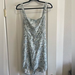 Abercrombie Scrunch Strap Romper Dress, size M, never worn.